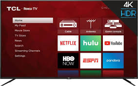 Tcl 75 Class 4 Series Led 4k Uhd Smart Roku Tv 75s425 Best Buy In 2020 Led Tv Smart Tv 50 Inch Tvs