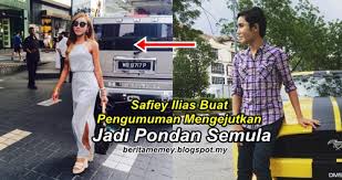 Just when everyone believed that safiey ilias has finally changed for the better, a blind side happens. Safiey Ilias Buat Pengumuman Mengejutkan Jadi Pondan Semula Berita Memey