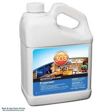 Since tires absorb so much protectant, they look completely matte, yet nice and black. 303 Products Indoor Outdoor Protectant Refill 1 Gallon 30304 Pool Shapes Indoor Outdoor Spa Parts