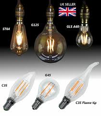 Maybe you would like to learn more about one of these? B22 B15 Es Ses 4w 6w 8w Led Filament Candle Globe Squirrel Cage Light Lamp Bulb Ebay