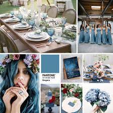 Pantone Niagara Blue Wedding Decorations Blue Themed Wedding Pantone
