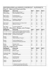 Bodybuilding excel templates / this can be found on his thread called:. P R I N T A B L E M U S C L E B U I L D I N G W O R K O U T P L A N Zonealarm Results