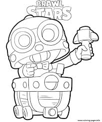 Today i'll be showing you how to draw poco from brawl stars. Brawl Stars Carl Coloring Pages Printable