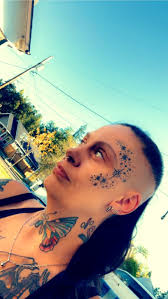 Woman with face tattoos shares confidence