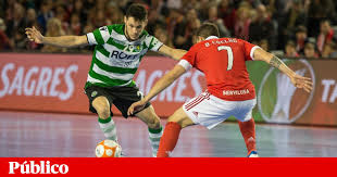 Sporting Goleia No Derby E Aproxima Se Do Benfica Futsal Publico