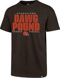 Cleveland browns official online store. 47 Men S Cleveland Browns Dawg Pound Club Brown T Shirt Dick S Sporting Goods