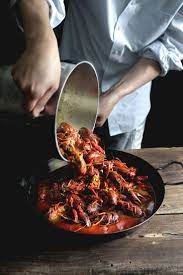 Sichuan Mala Butter Crayfish Recipe Food Seafood Recipes Cooking