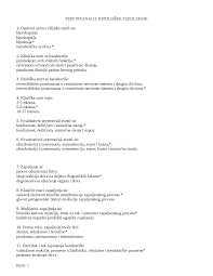 Psiho Test Pitanja I Odgovori Pametno