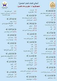 معاني الكلمات quran tafseer islam facts learn quran