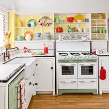 colorful retro kitchen decor
