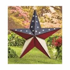 Americana Patriotic Star Barn Wall Decor 24 Large Indoor Outdoor Metal Stakes American Flag Decor Barn Star Decor Flag Decor