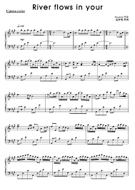41 sheet music found yiruma river flows in you. Calameo The River Flows In You Yiruma Sheet Music