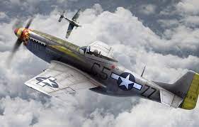 Wallpaper United States Air Force Dogfight North American P 51 Mustang American Single Seat Fighter Focke Wulf Fw 190 Wurger Images For Desktop Section Aviaciya Download