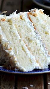 Coconut Cake A Light And Tender Layer Cake With The Flavor Of Coconut Through And Through Southern Coconut Cake Recipe Coconut Cake Recipe Coconut Recipes