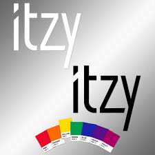 Midzy a play off the. 2x Itzy Kpop Stickers Single Color Vinyl Decals Die Cut Shopee Philippines