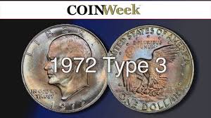 Coinweek The Three Types Of 1972 Eisenhower Dollar Video 6 06
