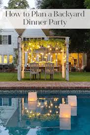 See how unfussy, vintage style and a simple menu adds up to a beautiful l.a. How To Plan A Backyard Dinner Party Part One My 100 Year Old Home