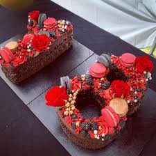Cake Envy 18th Birthday Number Cake Facebook