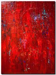 5 out of 5 stars. Painting For Sale Huge Large Red Abstract Painting Modern Palette Knife 6587