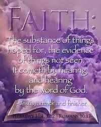 Faith is the substance of things hoped for. The Living Hebrews 11 1 Kjv Now Faith Is The Substance Of