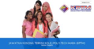 Panduan buat anda yang bakal menduduki temuduga kerja kerajaan atau swasta. Jawatan Kosong Terkini Kolej Poly Tech Mara Kptm Kerja Kosong Kerajaan Swasta