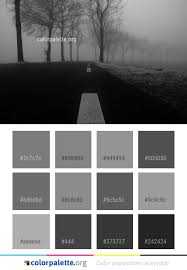 Black And White Color Scheme Website Fog Tree Black Color Palette Black Color Palette Dark Color Palette Color Palette