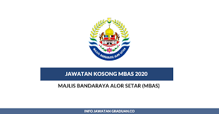 Untuk cawangan alor setar, waktu kerja ditetapkan ialah: Jawatan Kosong Terkini Majlis Bandaraya Alor Setar Mbas Pentadbiran Pengurusan Kerja Kosong Kerajaan Swasta