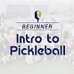 101 Intro to Pickleball Class - Wed. 5:30pm