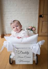 Pin By Maria Fernanda On Weddings Baby Wedding Flower Girl Wagon Wedding Carriage