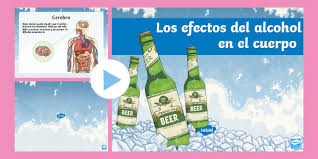 El alcohol es una droga que deprime el sistema nervioso central, es decir, que enlentece las funciones del cerebro. Powerpoint Los Efectos Del Alcohol En El Cuerpo