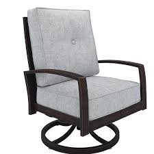 Schum Patio Chair With Cushions Grey Swivel Chairs Patio Chairs Outdoor Deck Furniture