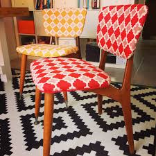 Another Reupholstery Project Done Two 70s Style Chairs Upholstered In Warwick Bells Beach Fabric Love The Moroccan Pattern And Gorgeous Stoffering Patronen