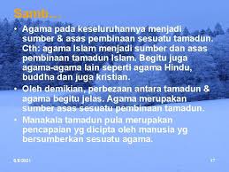 Dalam konteks tamadun manusia, terdapat empat sumber iaitu: Tamadun Islam Tamadun Asia Euw 233 Pn Azizah