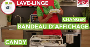 Comment Reparer Le Bandeau D Affichage De Mon Lave Linge Candy Comment Reparer Lave Linge Lave