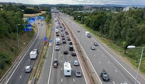 The m5 motorway links the midlands to the south west region of the uk. Long Delays On M5 And A30 Due To Holiday Traffic And Roadworks Falmouth Packet