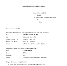 ⏩ simak nih beberapa contoh surat izin tidak masuk kerja berikut ini. Contoh Surat Permohonan Cerai Pns Kepada Atasan Contoh Surat