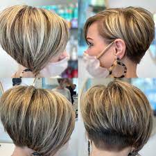 Jun 29, 2021 · this short undercut pixie bob haircut is an inverted pixie cut with length in the front. 50 Badass Undercut Bob Ideas You Can T Say No To Hair Adviser