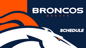 Printable nfl schedule for 2021 %] | calendar printables. Denver Broncos Schedule Denver Broncos Denverbroncos Com