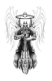 Imperius Is The Archangel Of Valor And One Of The Angels Of The Angiris Council In Diablo 3 I Ve Been A Archangel Tattoo Angel Warrior Tattoo Warrior Tattoos