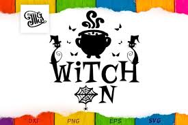 Download Whitch On Halloween Svg Graphic By Illustrator Guru Creative Fabrica Gift Tags Christmas Eve Box Christmas Wreath Designs PSD Mockup Templates