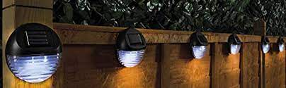 It comes with eight solar garden lights that can be neatly arranged. Solarbetriebene Led Gartenzaun Lichter Wand Terrasse Tur Terrassenbeleuchtung Aussenbeleuchtung 8 X Solar Fence Lights Amazon De Beleuchtung