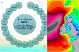 Aiden, Bella and Darcy among names of storms crossing Ireland this winter,  Met Eireann reveal