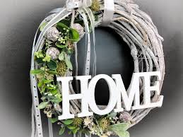 Turkranz Turdeko Turschmuck Fruhling Schriftzug Home Modern Etsy Weihnachten Dekoration Dekoration Turschmuck