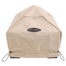 The hook and loop closure provides a custom, secure fit. Pleasant Hearth Small Square Fire Pit Cover The Home Depot Canada