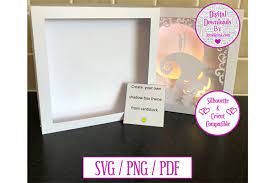 Download Scalable Card Shadow Box Frame Template Design Graphic Free 3d Svg Linkedgo Vinyl