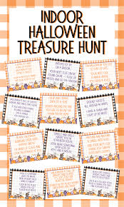 Indoor Halloween Treasure Hunt Clues Halloween Scavenger Etsy Halloween Party Games Kids Halloween Party Kids Treasure Hunt Clues