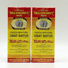 Tyt minyak daun ubat 100ml. African Sea Coconut Cough Mixture Cap Kelapa Laut Afrika 177ml Atm Shopping