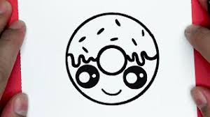 Practice makes perfect, especially if you are a visual artist who needs to hone your skills and abilities. How To Draw A Cute Doughnut Draw Cute Things Youtube