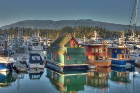 Day 139 Houseboats In Coal Harbour House Boat Floating House Sailing Charters