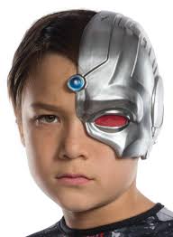 Rubie's Costume Boys Justice League Cyborg Half-Mask Costume, One Size: Buy  Online at Best Price in UAE
